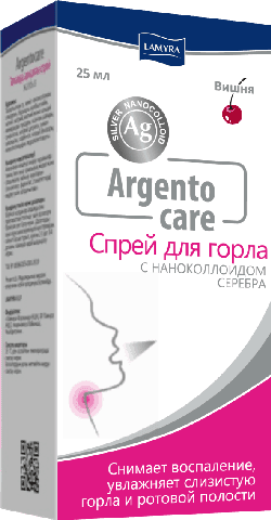 Спрей для горла Аргентокеа - Lamyra (Argentocare)