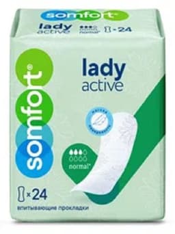 Прокладки урологические Somfort Lady Active Normal