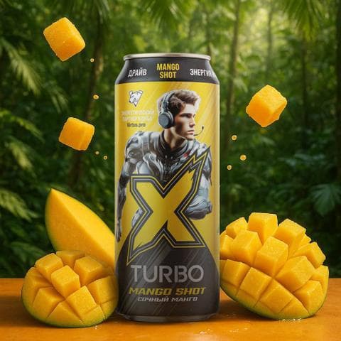 Х-TURBO PARTY (желтый) МАНГО.