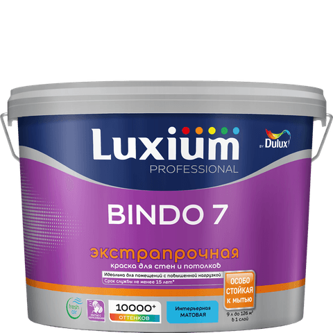 Краска Luxium Bindo 7