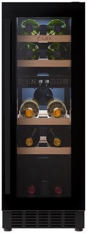 Винный шкаф LEX LWD3017BL DUAL ZONE