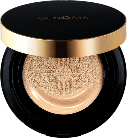BB кушон для лица с тонирующим эффектом Genosys Skin Caring Blemish Balm Cushion SPF50 PA++++