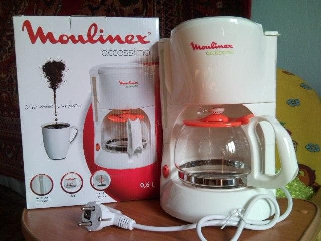 Кофеварка Moulinex Accessimo FG 5111 (FG511131) — фото из отзыва «Неплохая кофеварка эконом варианта»