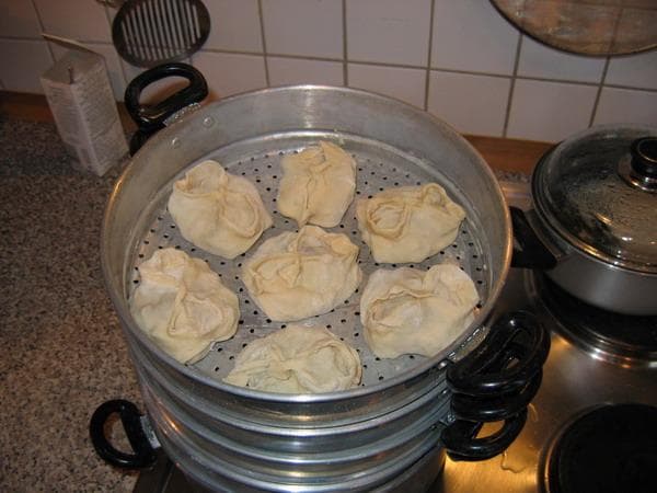 Манты — фото из отзыва «Вкуснятина»