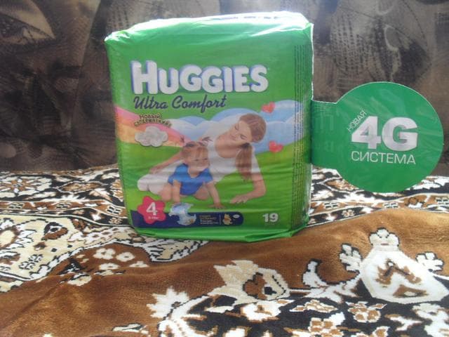 Huggies Ultra Comfort — фото из отзыва «Удобные»