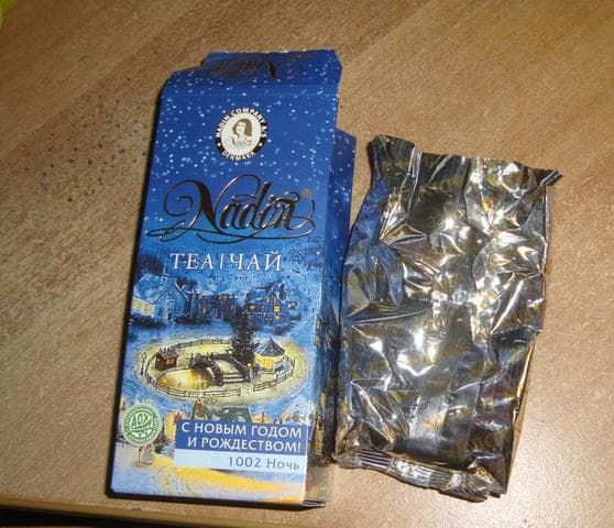 Чай Nadin 1002 ночь — фото из отзыва «Обалденно вкусный чай с ароматом земляники и маракуйи»