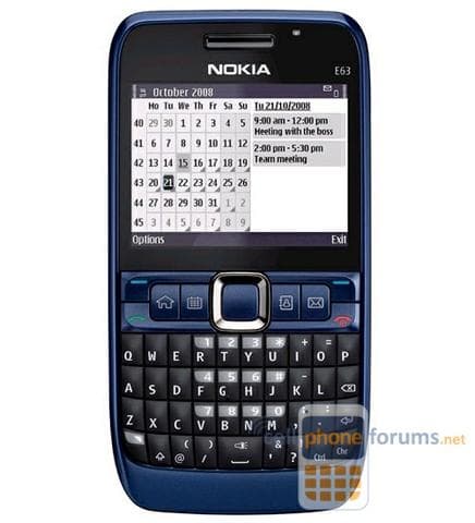 Телефон Nokia е63 — фото из отзыва «Телефон просто супер»