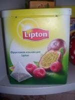 Чай Lipton Forest Fruit в пакетиках-пирамидках — фото из отзыва «Ароматный»