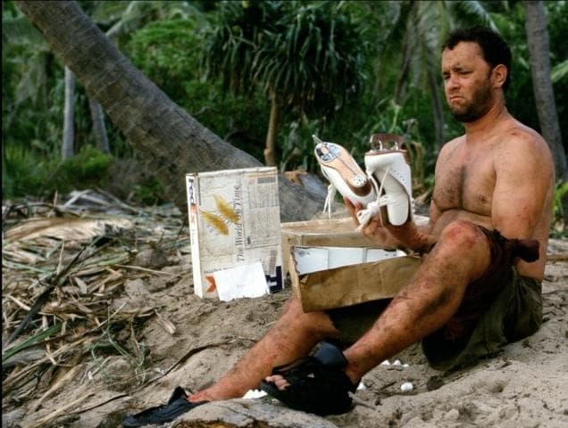 Фильм "Изгой" (2000) — фото из отзыва «В его жизни все было по времени, но однажды часы остановилис» (1 из 2)
