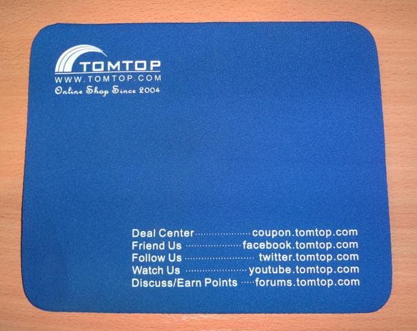 Коврик для мыши Tomtop --- — фото из отзыва «Хороший коврик задаром»
