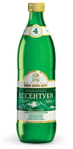 Ессентуки Минеральная вода — фото из отзыва «Без боли в желудке»