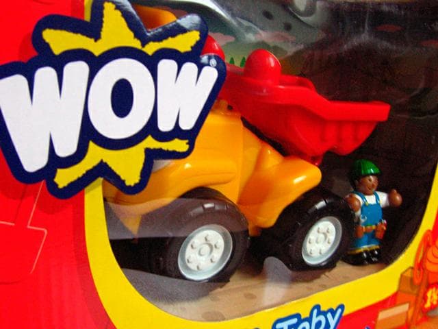 Бульдозер Тоби WOW Toys — фото из отзыва «Любителям спецтранспорта» (5 из 5)