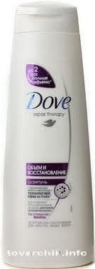 Шампунь Dove  — фото из отзыва «Шампунь замечательный:)» (2 из 2)