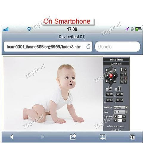 (COOLCAM) NIP-02 — фото из отзыва «Превосходная IP камера (COOLCAM) NIP-02» (5 из 5)