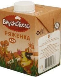 Ряженка "Вкуснотеево" — фото из отзыва «Любимый молочный продукт» (1 из 2)