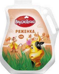 Ряженка "Вкуснотеево" — фото из отзыва «Любимый молочный продукт» (2 из 2)