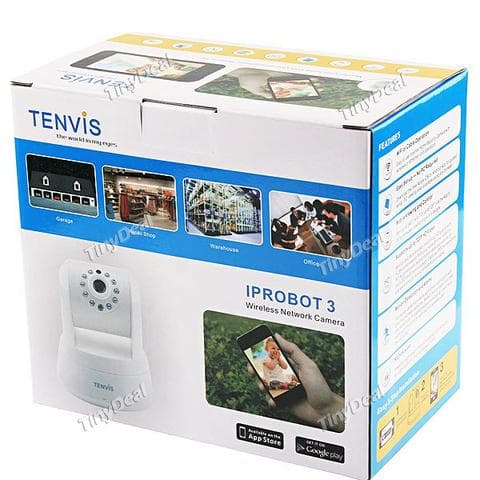 Видеокамера Tenvis IPRobot3 — фото из отзыва «Tenvis IPRobot3» (2 из 2)
