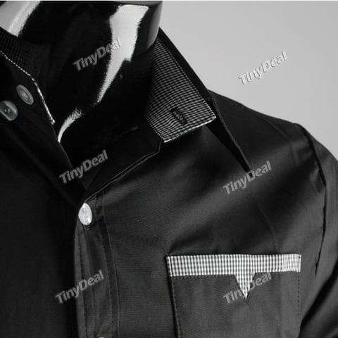 Рубашка "Fine Lattice Pattern Long" — фото из отзыва «Рубашка с TinyDeal "Fine Lattice Pattern Long"» (3 из 5)