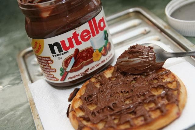 Шоколадная паста "Nutella" — фото из отзыва «Осторожно! Очень сладко.»
