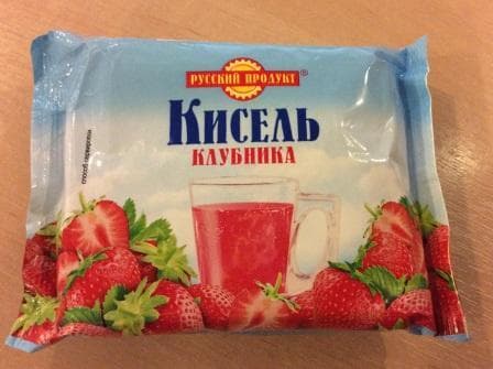 Кисель Русский продукт Клубника — фото из отзыва «НАТУРАЛЬНЫЙ КИСЕЛЬ» (1 из 2)