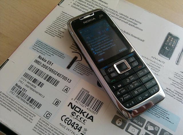 Телефон Nokia e51 — фото из отзыва «Крут до сих пор!!!»
