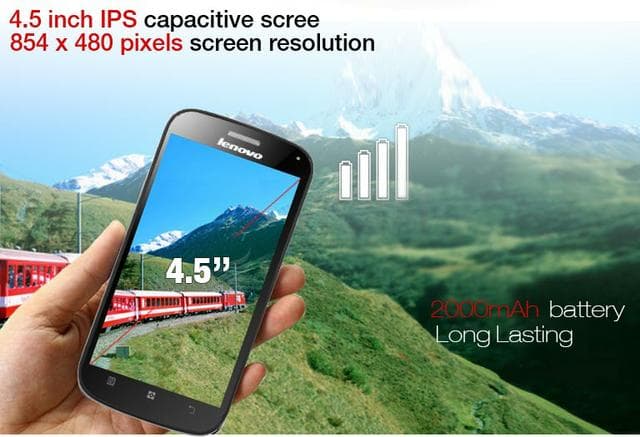 Телефон Lenovo A760 — фото из отзыва «Качественный смартфон (Lenovo) A760 на TinyDeal.com» (2 из 4)