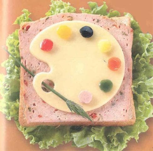Бутерброд — фото из отзыва «Быстро вкусно питательно разнообразно» (1 из 8)