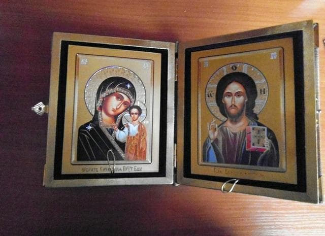 Икона — фото из отзыва «Иконы «венчальная пара».» (5 из 6)