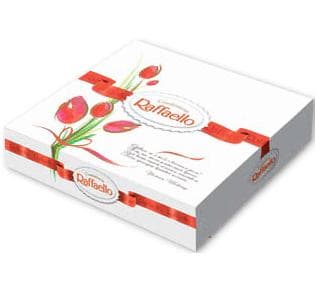 Конфеты Рафаэлло в подарочной упаковке — фото из отзыва «Красиво, празднично, вкусно» (5 из 9)