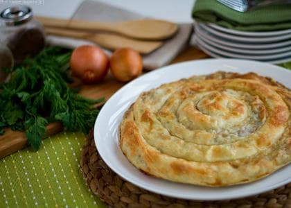 Сербский Бурек пирог — фото из отзыва «Вкусно» (2 из 2)
