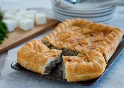 Пирог  Креатопита — фото из отзыва «Большой и вкусный» (1 из 3)