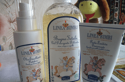 Набор Helan Linea Bimbi — фото из отзыва «Самая натуральная косметика для детей» (1 из 4)