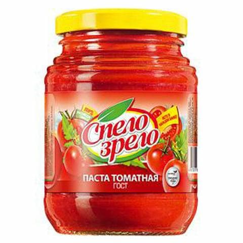 Томатная паста "СПЕЛО-ЗРЕЛО" — фото из отзыва «Натурально и вкусно»
