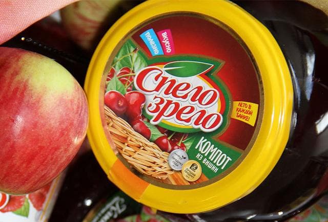 Компот вишневый  Спело-Зрело — фото из отзыва «Вкусно и сочно» (1 из 2)