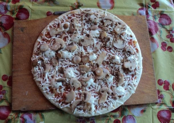 Пицца Ristorante Funghi Dr.Oetker — фото из отзыва «Отличный вариант быстренько перекусить» (1 из 2)