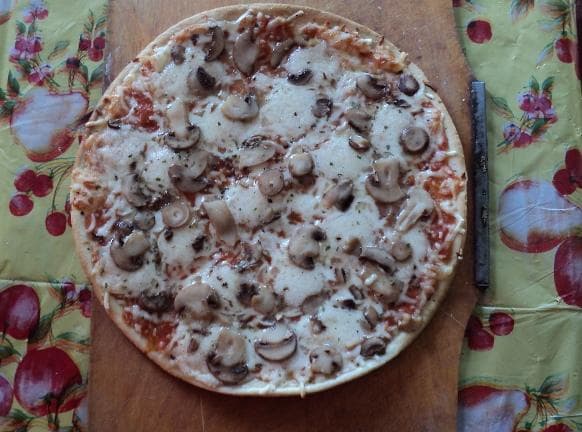 Пицца Ristorante Funghi Dr.Oetker — фото из отзыва «Отличный вариант быстренько перекусить» (2 из 2)