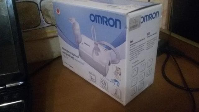 Небулайзер OMRON NE-C24 — фото из отзыва «Аппарат, который должен быть в домашней аптечке!»