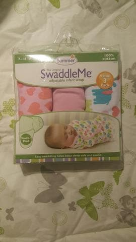 Пеленка-кокон SwaddleMe — фото из отзыва «Набор пеленочек  конвертов для пеленания на липучке»