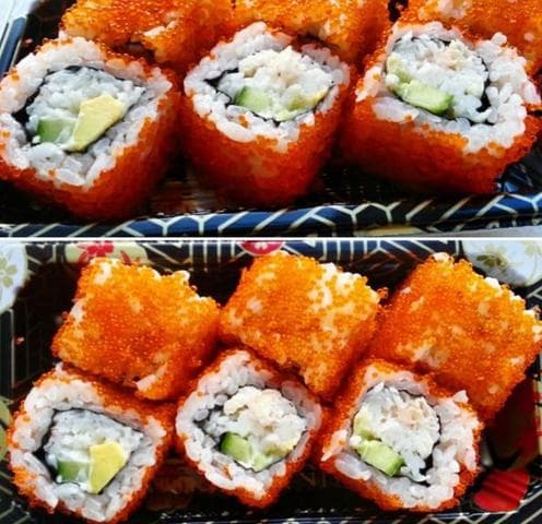 Ролл калифорния — фото из отзыва «Вкуснейший ролл»
