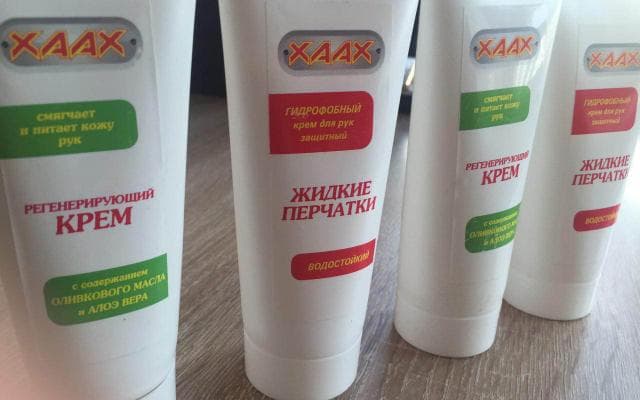 Жидкие перчатки XAAX — фото из отзыва «Ни грязи, ни жира»
