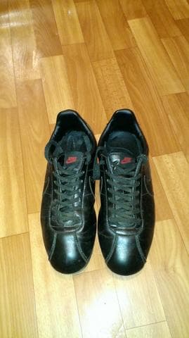 Кроссовки Nike cortez leather all black — фото из отзыва «Неудовлетворительно!!!» (2 из 4)