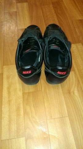 Кроссовки Nike cortez leather all black — фото из отзыва «Неудовлетворительно!!!» (4 из 4)