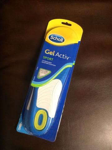 Стельки Scholl Gel Activ — фото из отзыва «Стельки для занятий спортом»
