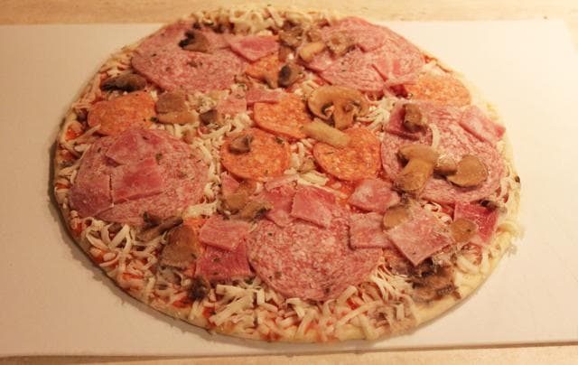 Пицца Ristorante Speciale Dr.Oetker — фото из отзыва «Пицца Dr. Oetker  Ristorante мега вкусная» (1 из 3)
