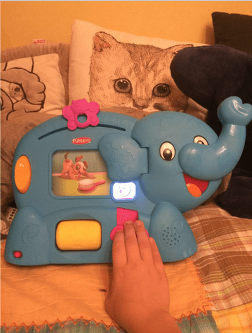 Обучающая игрушка "Слоник" Playskool. — фото из отзыва «Интересная игрушка!»