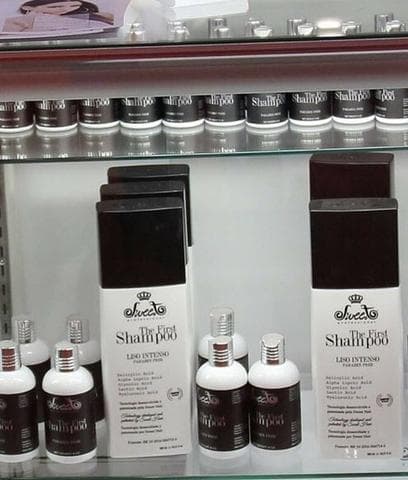 Шампунь The First Sweet Professional для выпрямления волос — фото из отзыва «Великолепное качество продукта.»