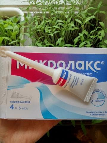Микроклизма Микролакс — фото из отзыва «Когда от слабительно­го средства появляет­ся диарея» (2 из 2)