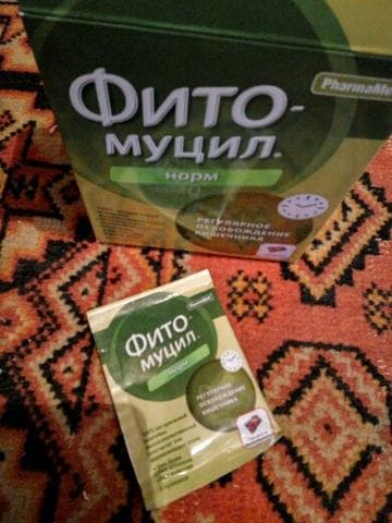 Фитомуцил норм — фото из отзыва «Не поможет от острого запора! Прождете у моря погоды.» (5 из 10)