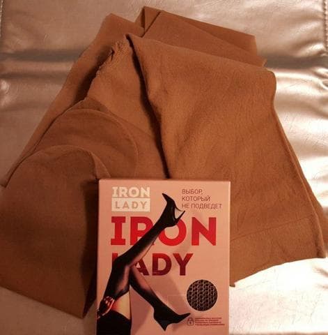 Колготки Iron Lady — фото из отзыва «Очень красивые и прочные капроновые колготки»