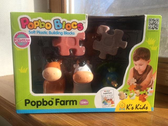 Ферма-2 (POPBO BLOCS) K's Kids — фото из отзыва «Половинки, которые можно соединять по-новому» (2 из 4)